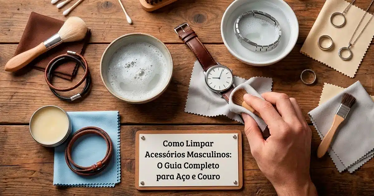 como-limpar-acessorios-masculinos