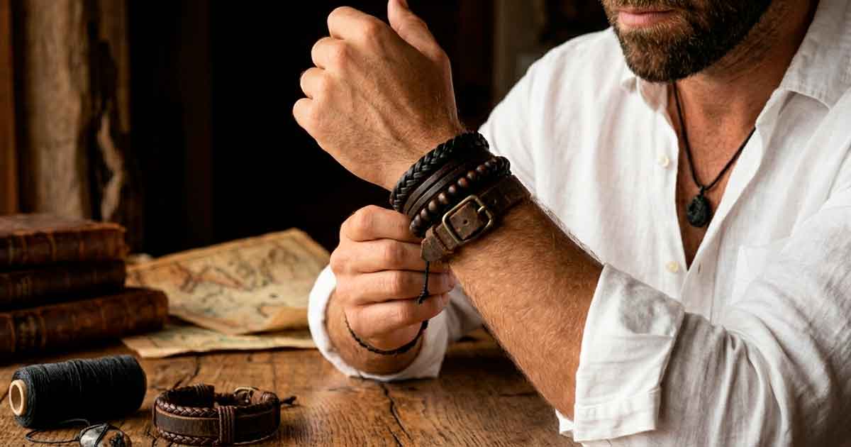 durabilidade-da-pulseira-de-couro-masculina